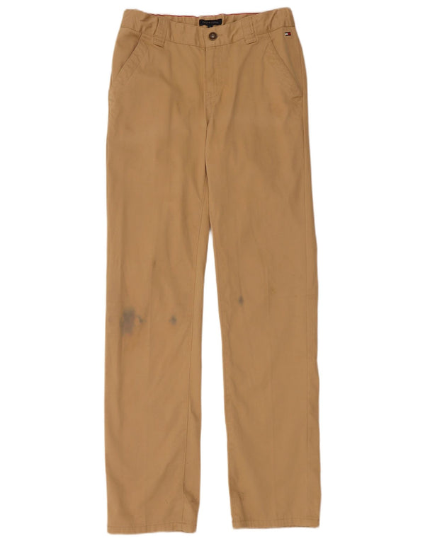 Tommy Hilfiger Boys ίσιο παντελόνι Chino 15-16 ετών W30 L31 Beige