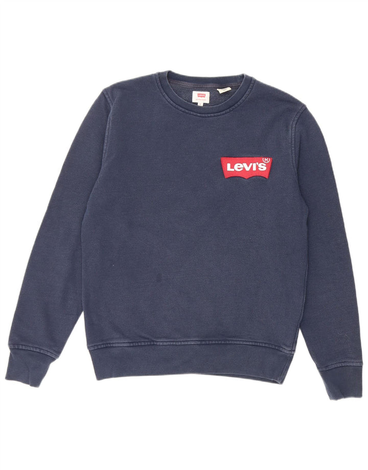 Ανδρικό φούτερ Levi's Jumper Small Navy Blue Cotton