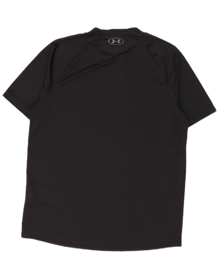 Ανδρικό T-Shirt Under Armour Top Μεσαίο Μαύρο Πολυεστέρα