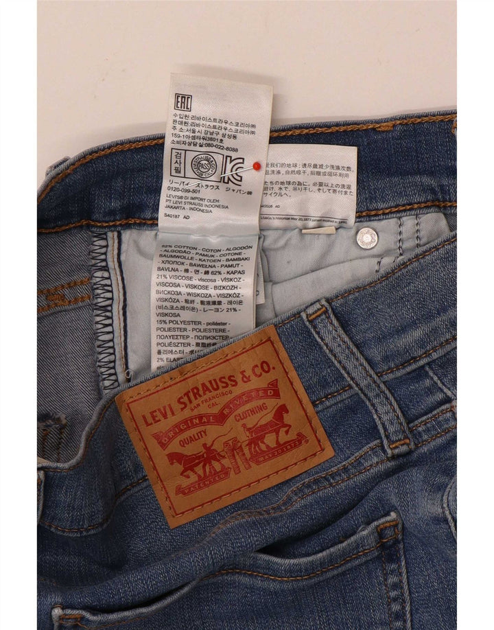 Γυναικείο Levi's Mile High Slim Jeans W29 L27 Μπλε βαμβακερό
