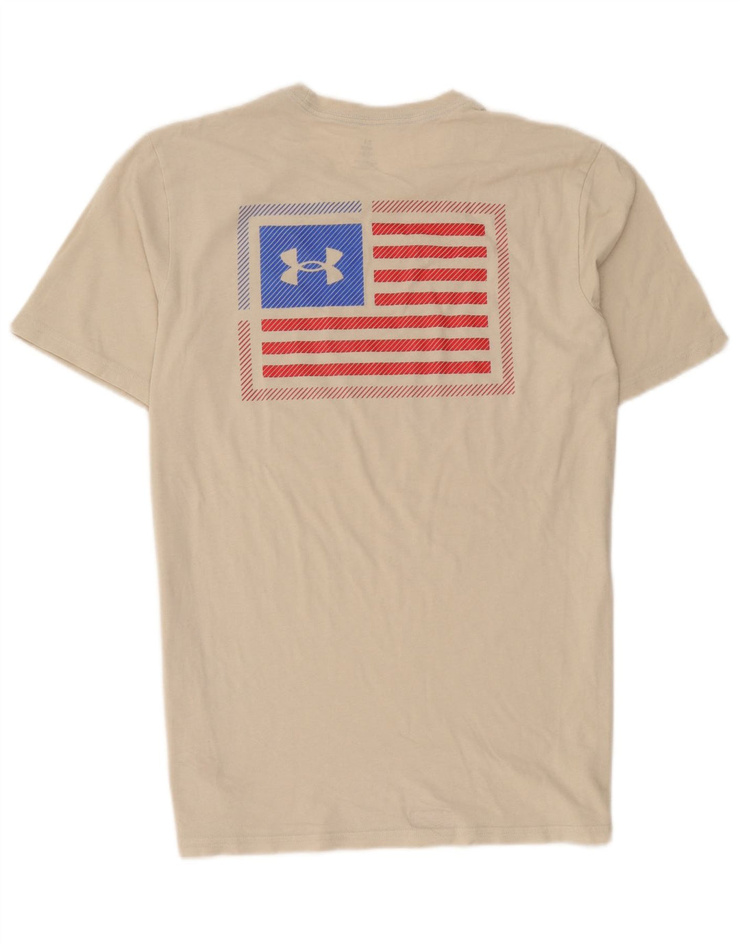 Ανδρικό γραφικό μπλουζάκι Under Armour Top Medium Beige