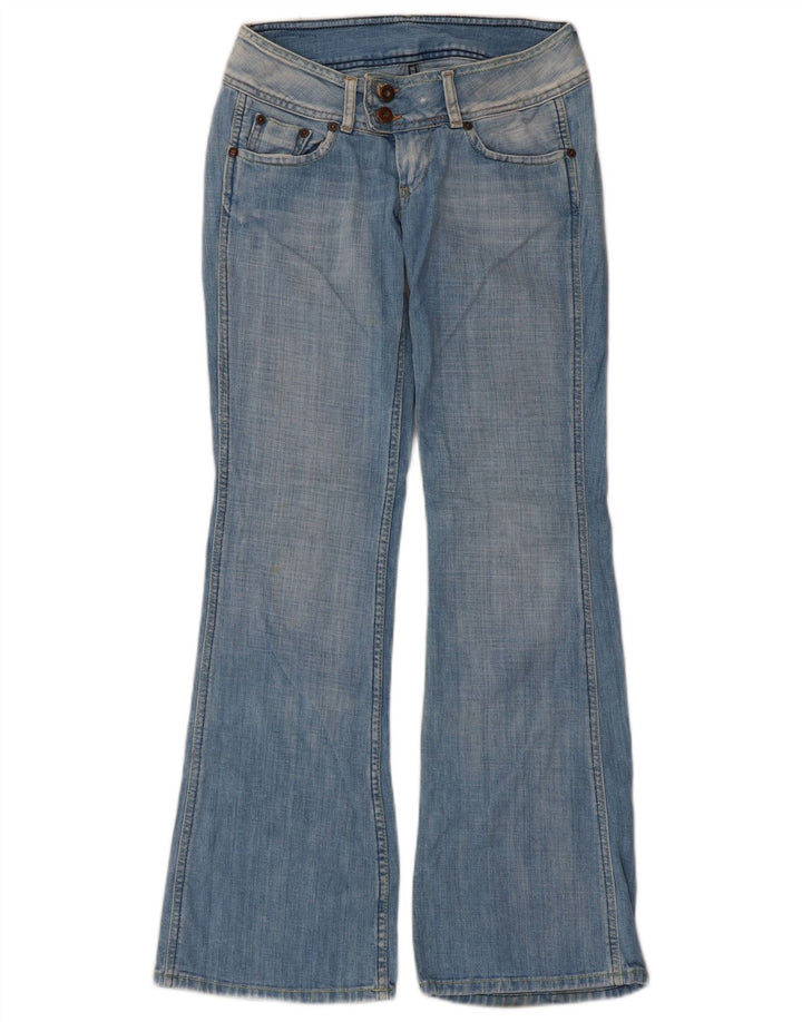 PEPE Jeans Γυναικείο τζιν με φλάντζα W26 L30 Μπλε βαμβακερό