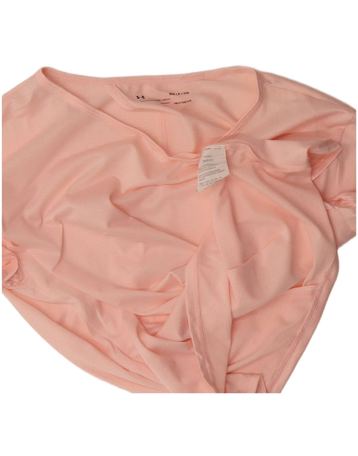 Under Armour Γυναικεία Loose Fit Μπλούζα Top 10 Small Pink Polyester