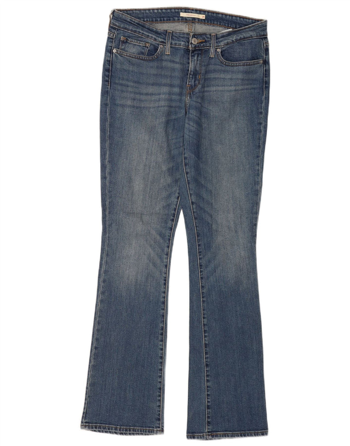 Levi's Womens 715 Bootcut Jeans W29 L32 Μπλε βαμβακερό