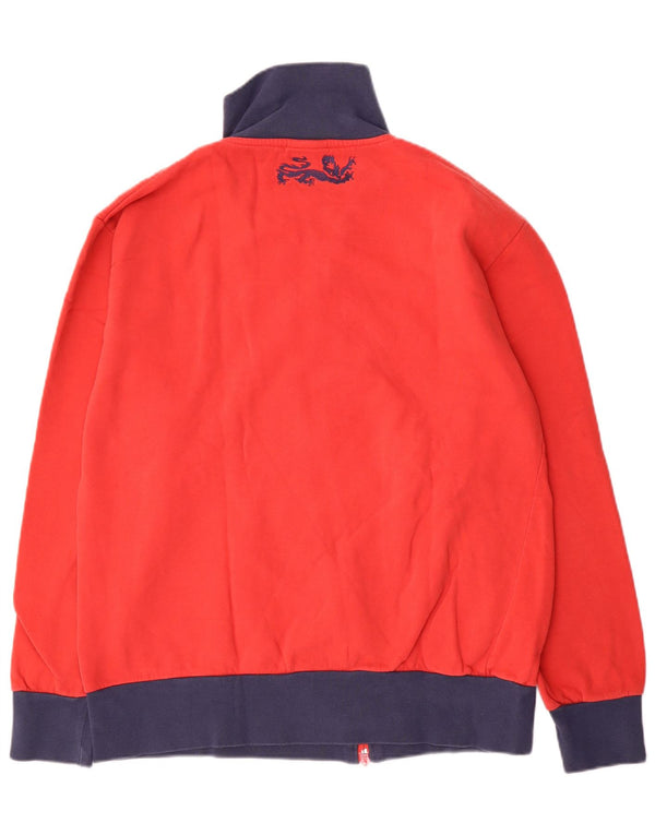 Ανδρική φόρμα Umbro Top Jacket XL Red Colourblock Βαμβακερό