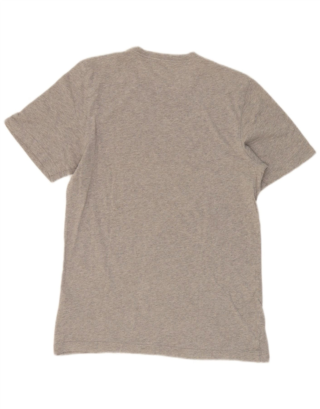 ADIDAS Mens Graphic T-Shirt Top Medium Grey Flecked Cotton