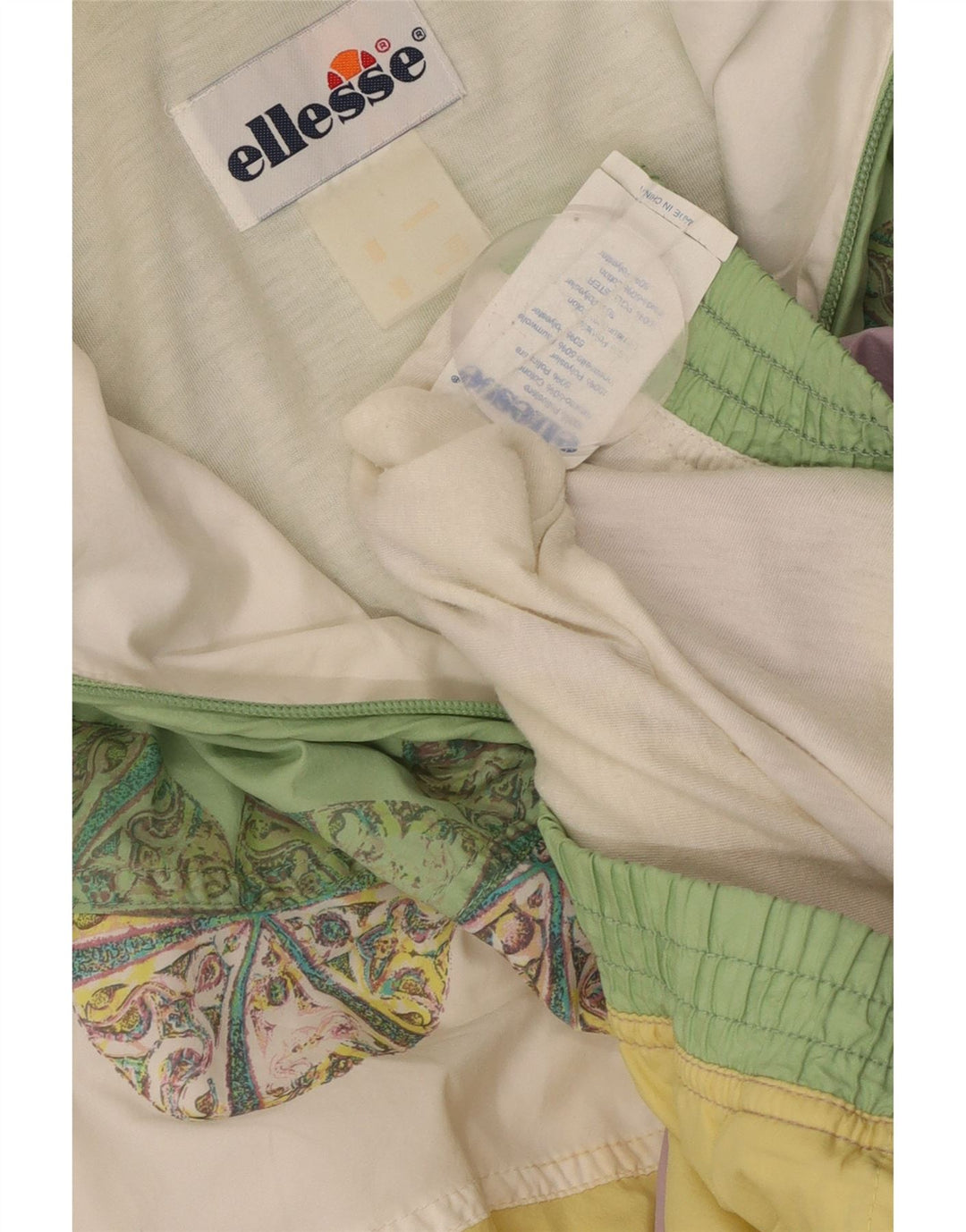 ELLESSE Γυναικείο υπερμεγέθη μπουφάν μπουφάν UK 18 XL πολύχρωμο μπλοκ χρώματος