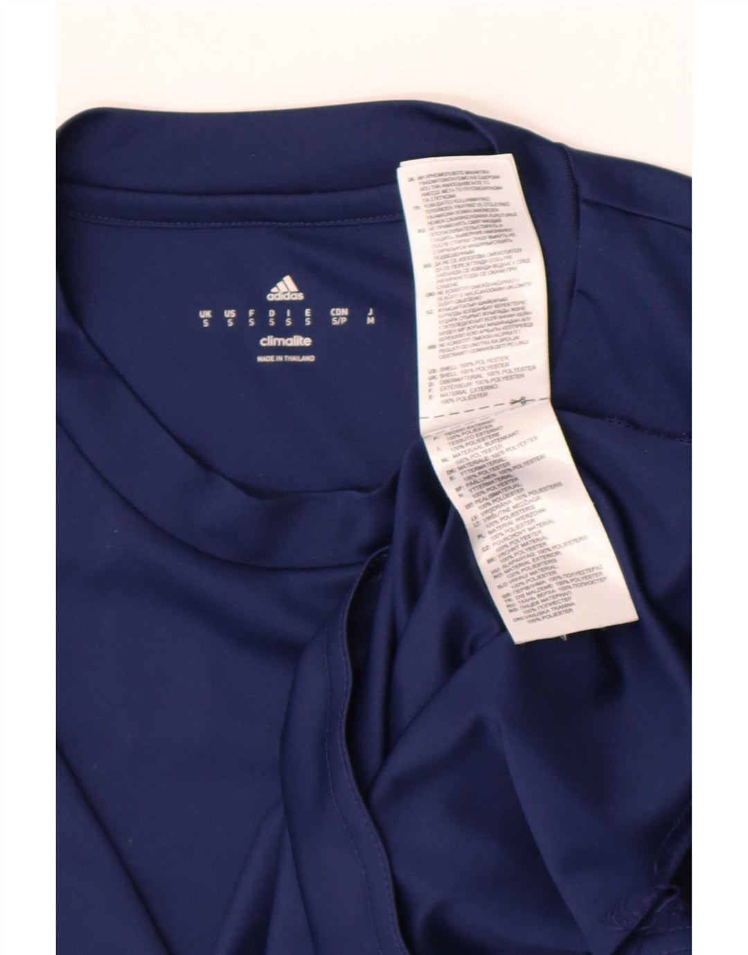 Adidas Ανδρικό T-Shirt Climalite Top Small Navy Blue Polyester