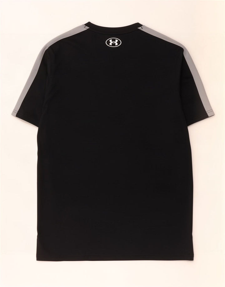 Ανδρικό T-Shirt Under Armour Top Large Black Colourblock Πολυεστέρας