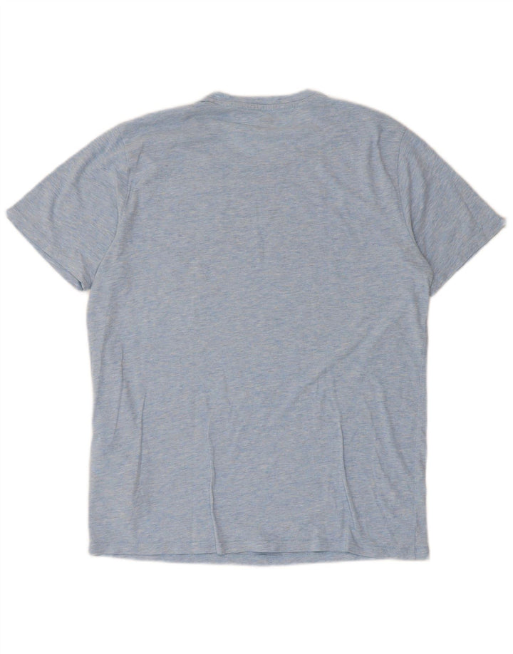 Ανδρικό γραφικό T-Shirt Levi's Top από μεσαίο μπλε βαμβακερό