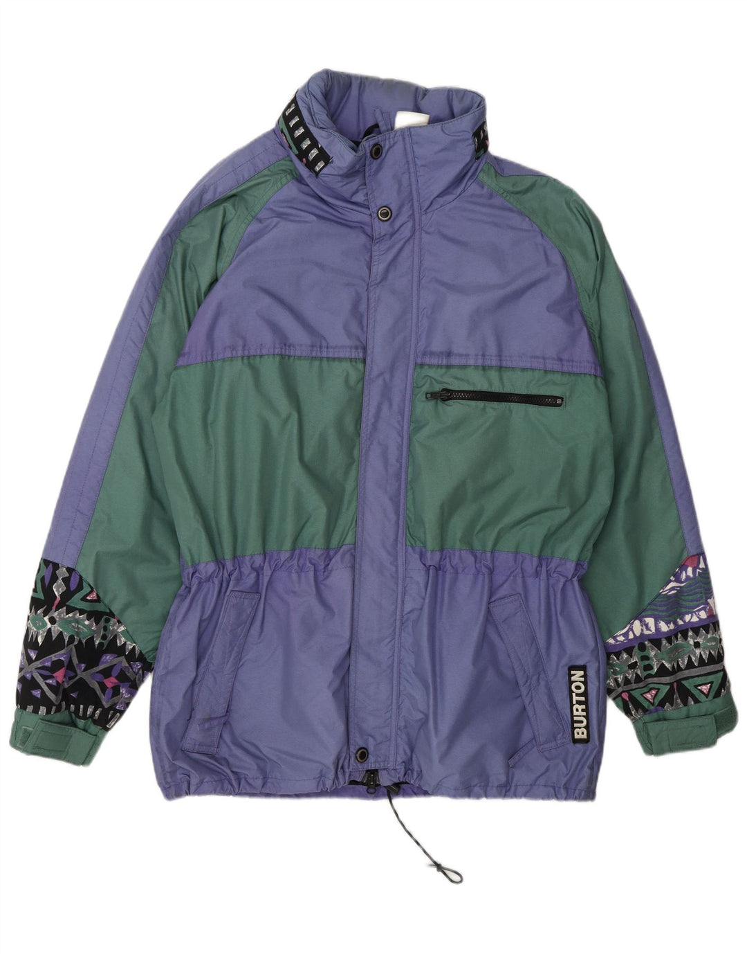 Ανδρικό τζάκετ Burton Windbreaker UK 38 Medium Purple Colorblock Nylon