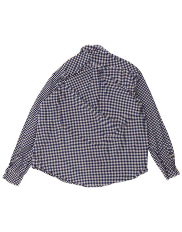 Ανδρικό πουκάμισο Ralph Lauren XL Blue Gingham Cotton