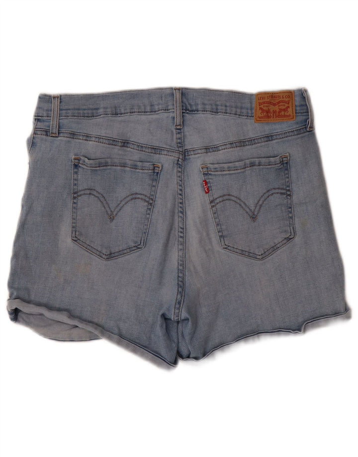Γυναικείο τζιν σορτς LEVI'S W32 μεγάλο μπλε βαμβακερό