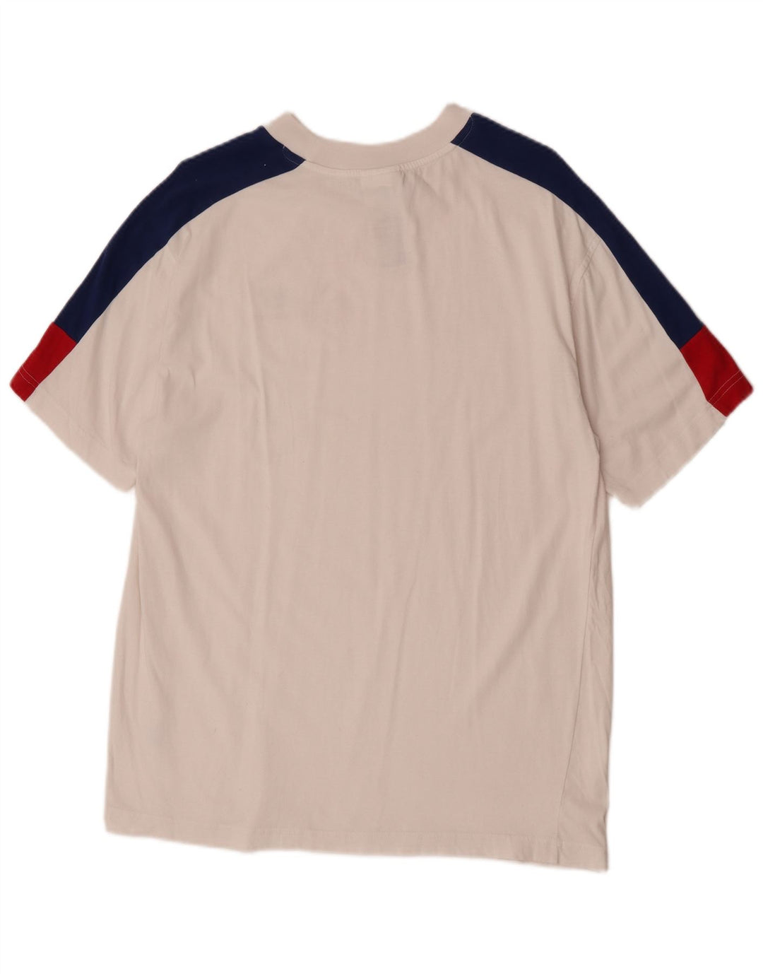 Ανδρικό T-Shirt New Balance Τοπ, μεσαίο λευκό χρώμα, βαμβακερό