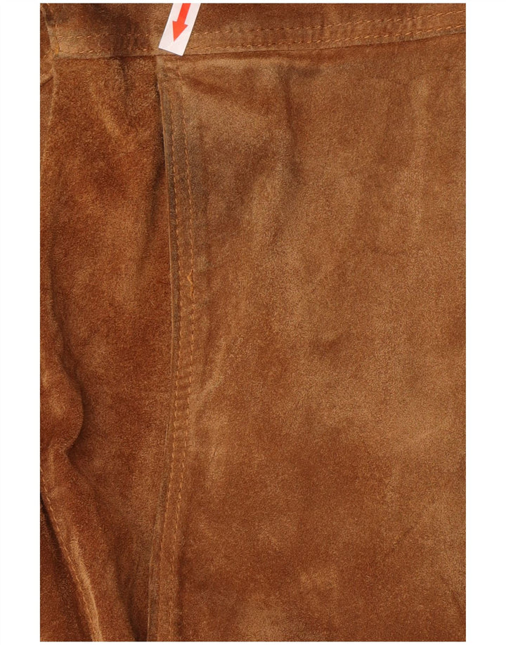 Vintage Ανδρικό Suede Jacket UK 38 Medium Brown