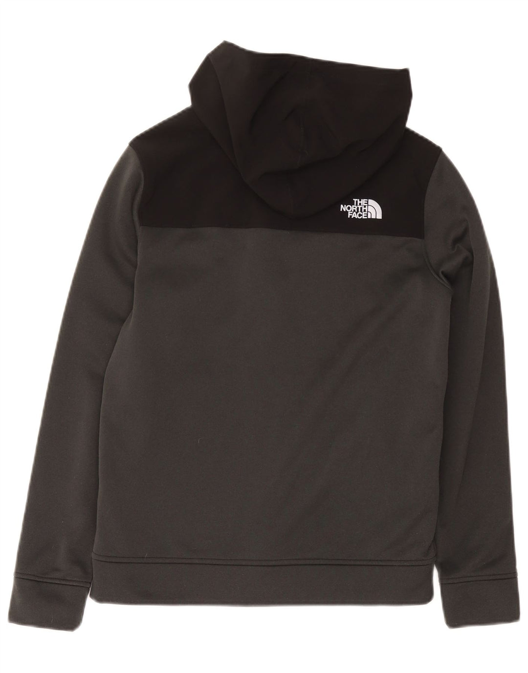 The North Face Girls Zip Hoodie πουλόβερ 14-15 ετών XL Grey Polyester