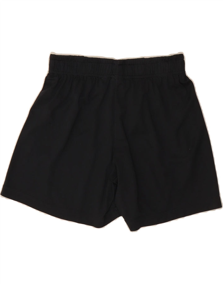 ADIDAS Womens Sport Shorts UK 8 Small  Black Polyester Vintage Adidas and Second-Hand Adidas from Messina Hembry 