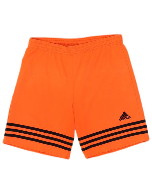 Adidas Girls Climalite σορτς 11-12 ετών μεγάλο πορτοκαλί πολυεστέρας