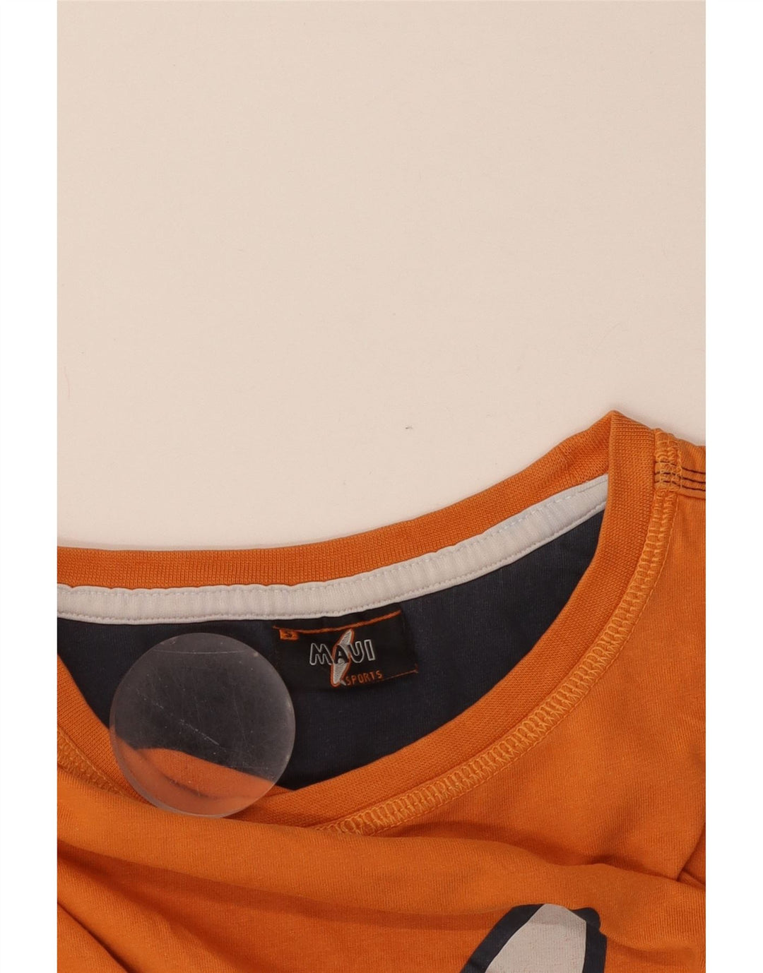 Γυναικείο γραφικό μπλουζάκι Maui and Sons Top 10 πορτοκαλί βαμβακερό