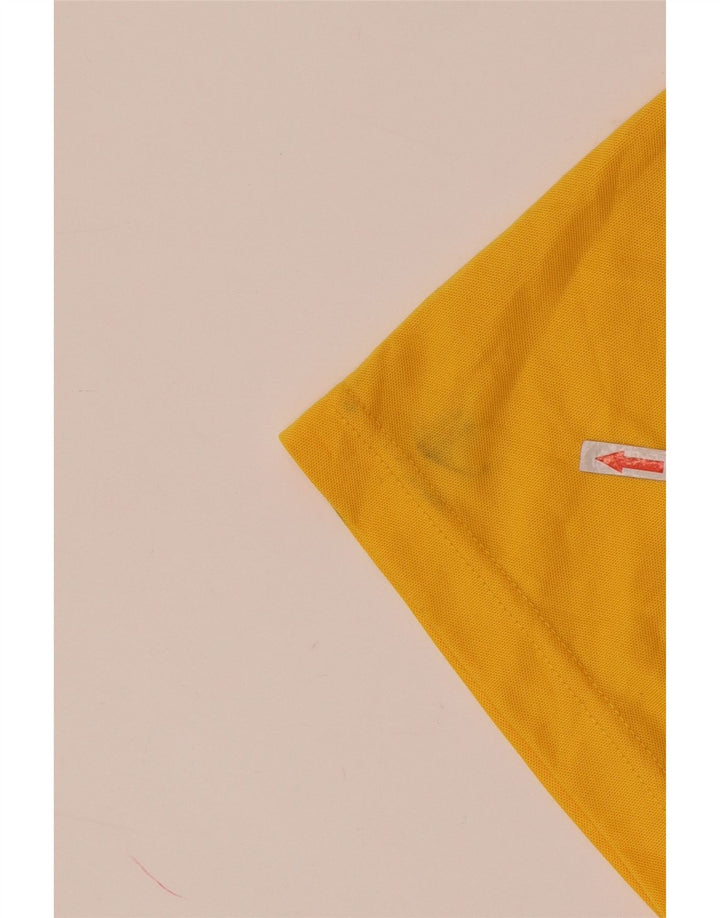Ανδρικό γραφικό μπλουζάκι ADIDAS Top Small Yellow Colourblock Polyester