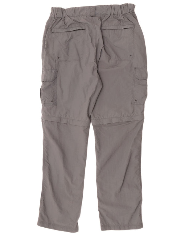 Mountain Warehouse Ανδρικό ίσιο παντελόνι Cargo W34 L31 Grey Nylon