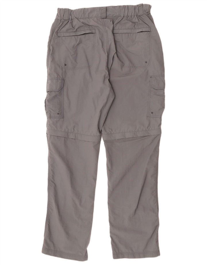 Mountain Warehouse Ανδρικό ίσιο παντελόνι Cargo W34 L31 Grey Nylon