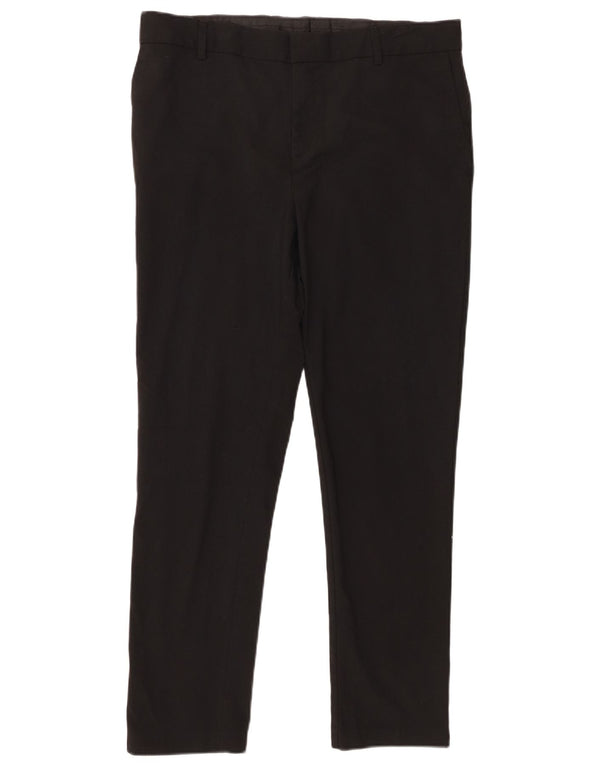 Marks & Spencer Boys Slim παντελόνι Chino 15-16 ετών W36 L28 Μαύρο