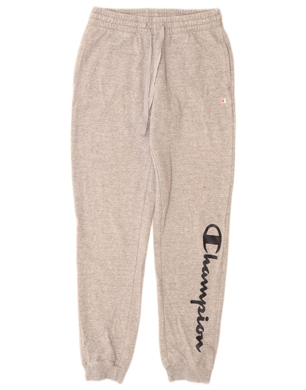 Champion Γυναικεία φόρμα αθλητικής φόρμας γραφικά Joggers UK 6 XS Grey
