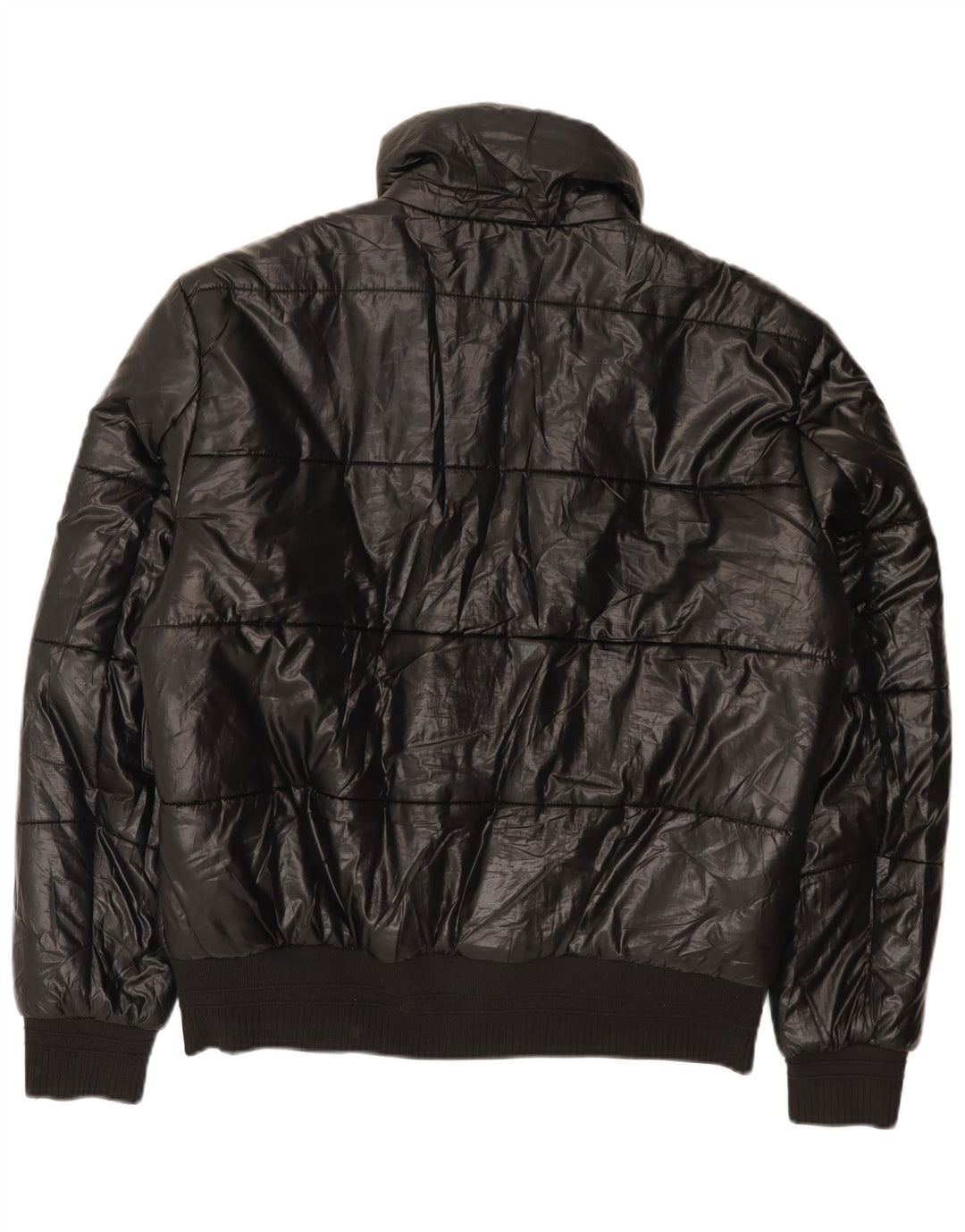 Zara Ανδρικό μπουφάν UK 40 Large Black Polyester