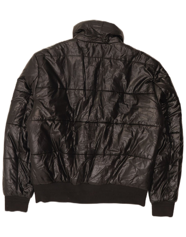 Zara Ανδρικό μπουφάν UK 40 Large Black Polyester