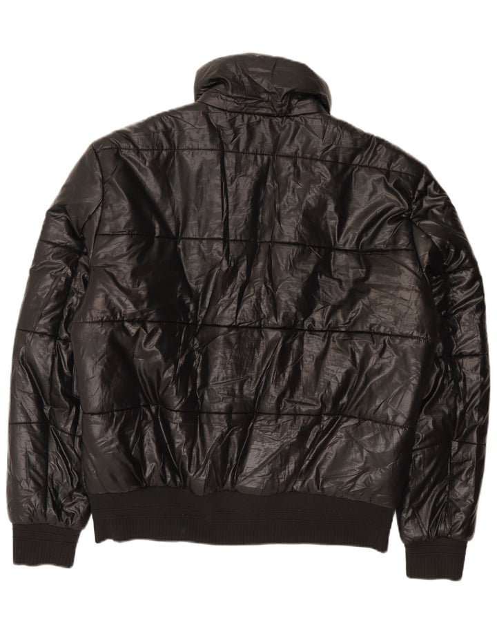 Zara Ανδρικό μπουφάν UK 40 Large Black Polyester