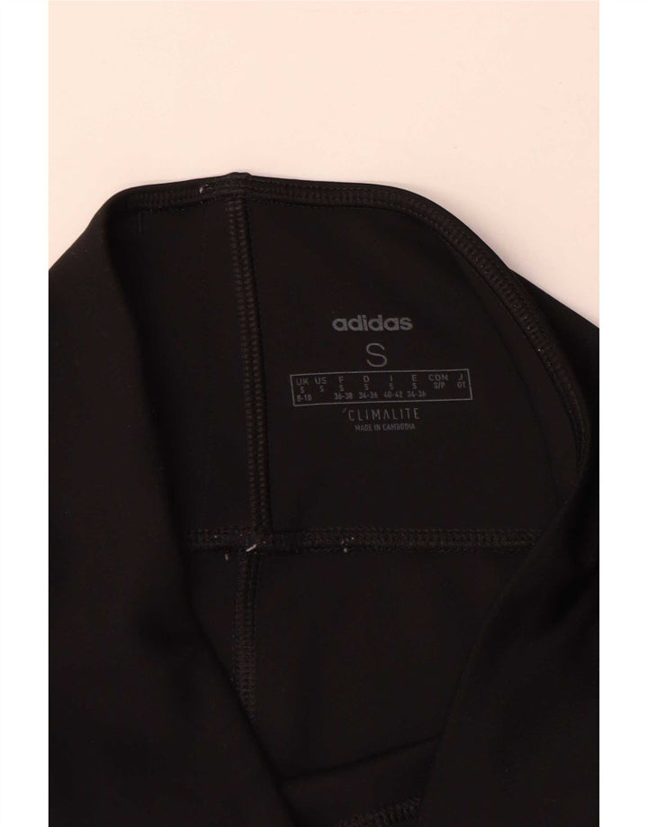 Adidas Γυναικείο κολάν Climalite UK 8/10 Μικρό μαύρο πολυεστέρα