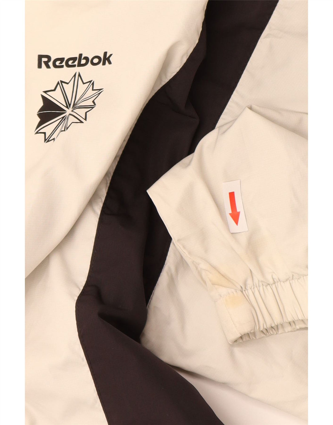 Ανδρική φόρμα Reebok Top Jacket Large Off White Colourblock Polyester