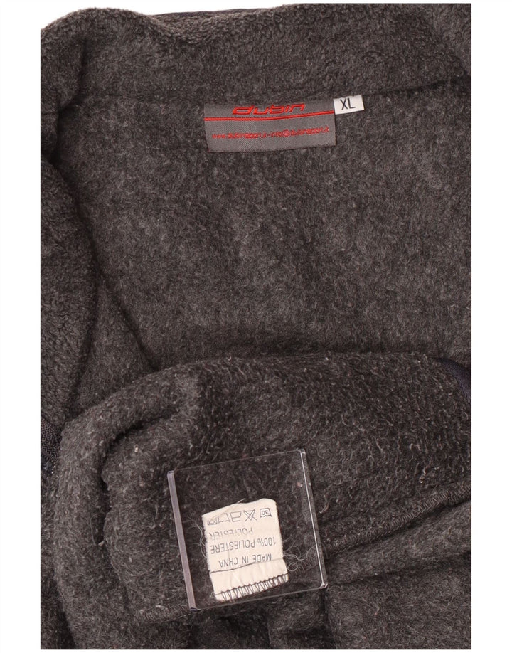 Vintage Ανδρικό Fleece Gilet UK 42 XL Γκρι Πολυεστέρας