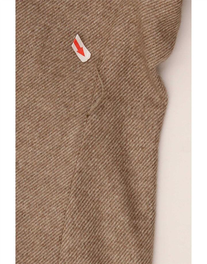 Massimo Dutti Γυναικείο σακάκι 1 κουμπιού σακάκι UK 12 Medium Beige