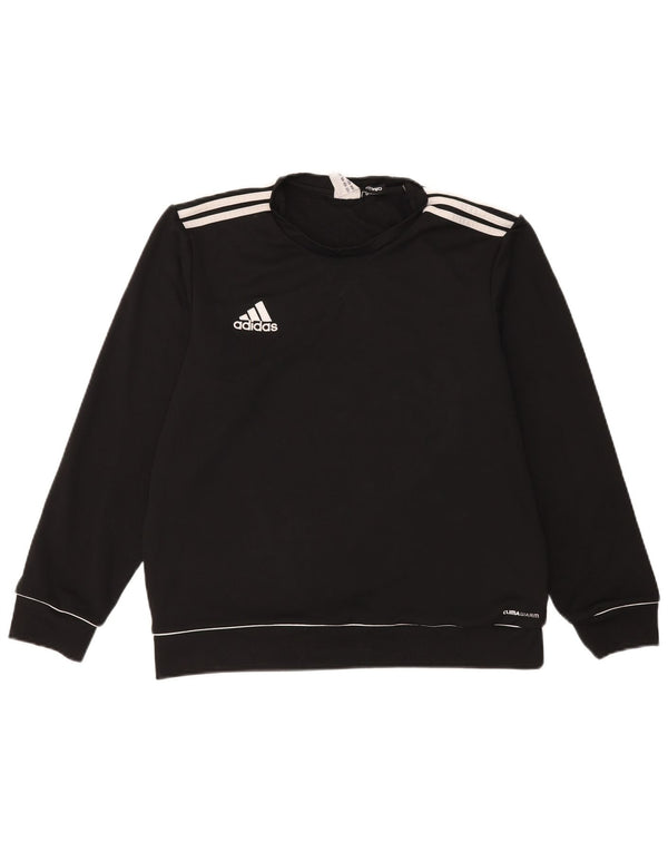 Ανδρικό φούτερ Adidas Climawarm Jumper UK 42/44 μεγάλο μαύρο πολυεστέρα