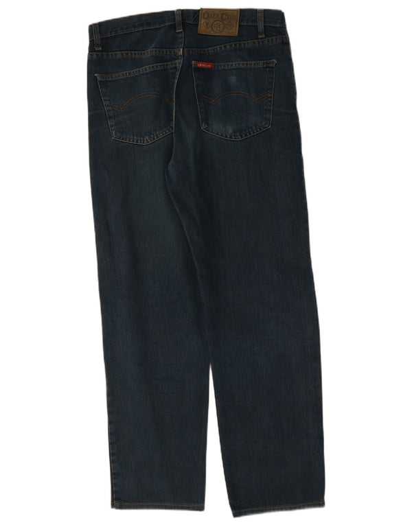Vintage Ανδρικά Loose Jeans IT 48 Medium W32 L30 Navy Blue Cotton