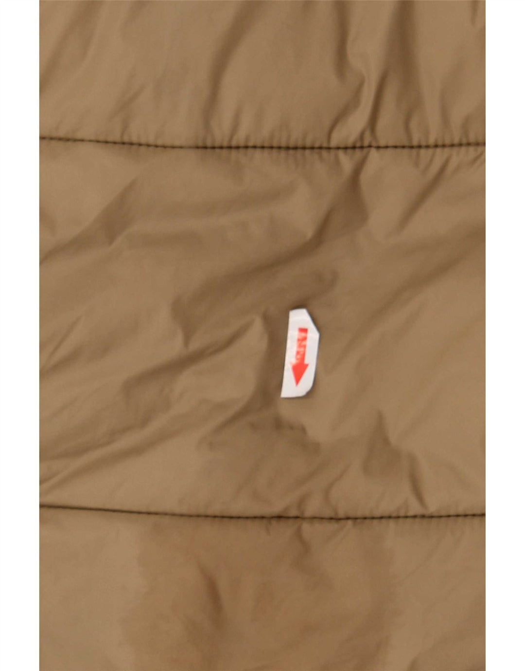 Zara γυναικείο μπουφάν με κουκούλα UK 20 2XL Beige Polyester