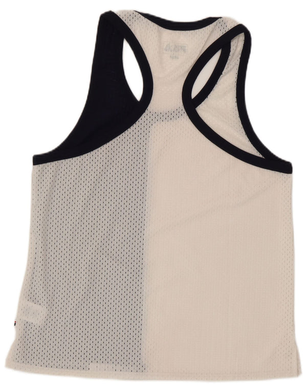 Ανδρικό γραφικό γιλέκο Fila Top Small White Colourblock Πολυεστέρας