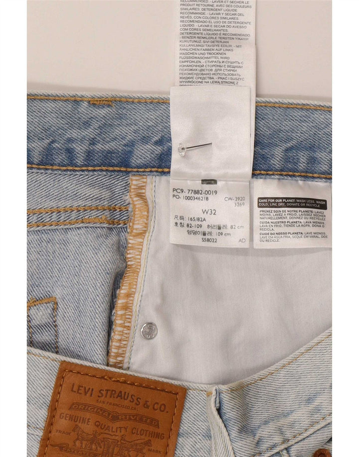 Γυναικεία Μίνι Τζιν Φούστα Levi's W32 Μεγάλη Μπλε Βαμβακερή