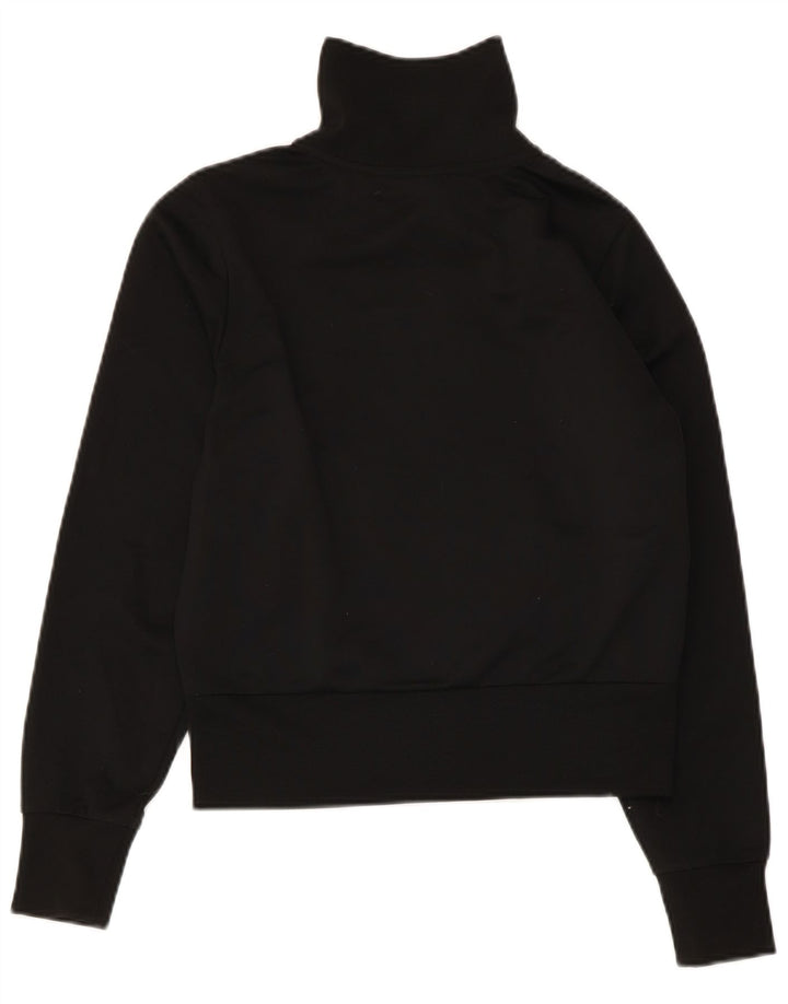 Γυναικεία φόρμα Nike Crop Top Jacket UK 4/6 XS Μαύρο πολυεστέρα