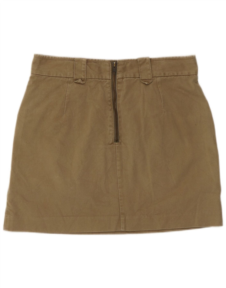 Γυναικεία Μίνι Φούστα γαλλικής σύνδεσης UK 12 Medium W30 Khaki