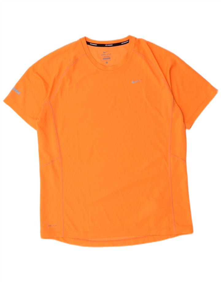 Ανδρικό T-Shirt Nike Dri Fit Top μεγάλο πορτοκαλί πολυεστέρας