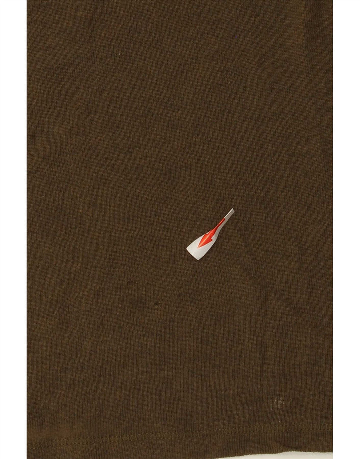 Massimo Dutti Γυναικείο Μακρυμάνικο UK 16 Large Khaki