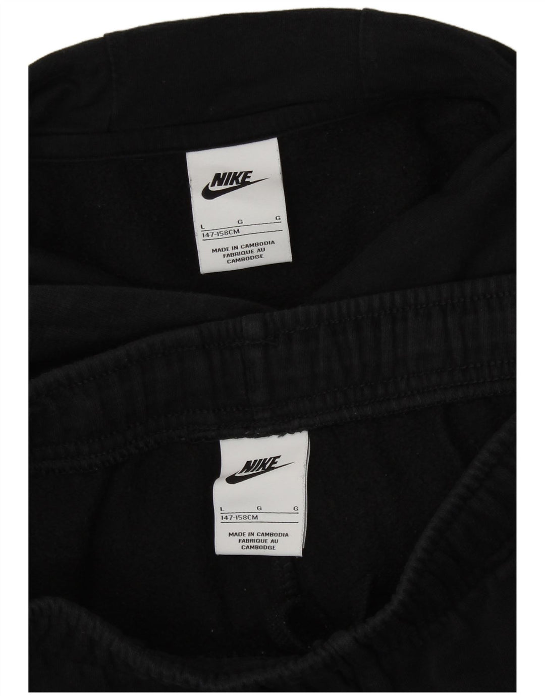 Nike Girls Loose Fit Graphic Ολόσωμη φόρμα 12-13 ετών, μεγάλη μαύρη βαμβακερή