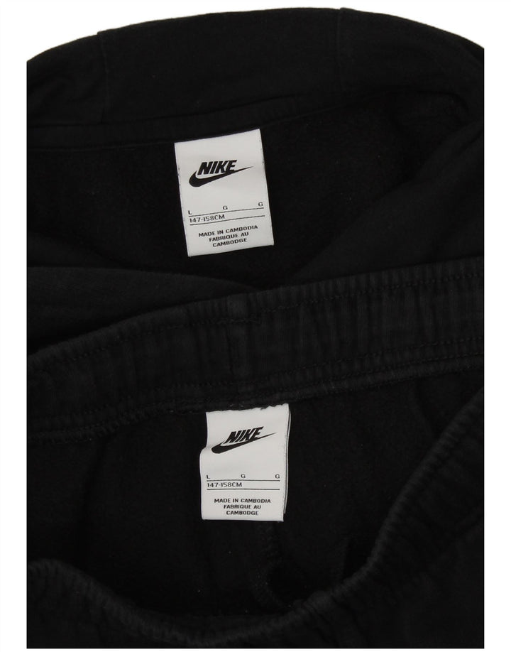 Nike Girls Loose Fit Graphic Ολόσωμη φόρμα 12-13 ετών, μεγάλη μαύρη βαμβακερή