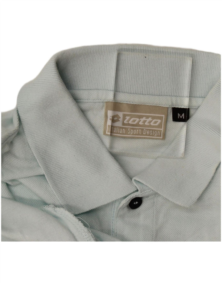 Ανδρικό πουκάμισο πόλο Lotto, μεσαίο μπλε