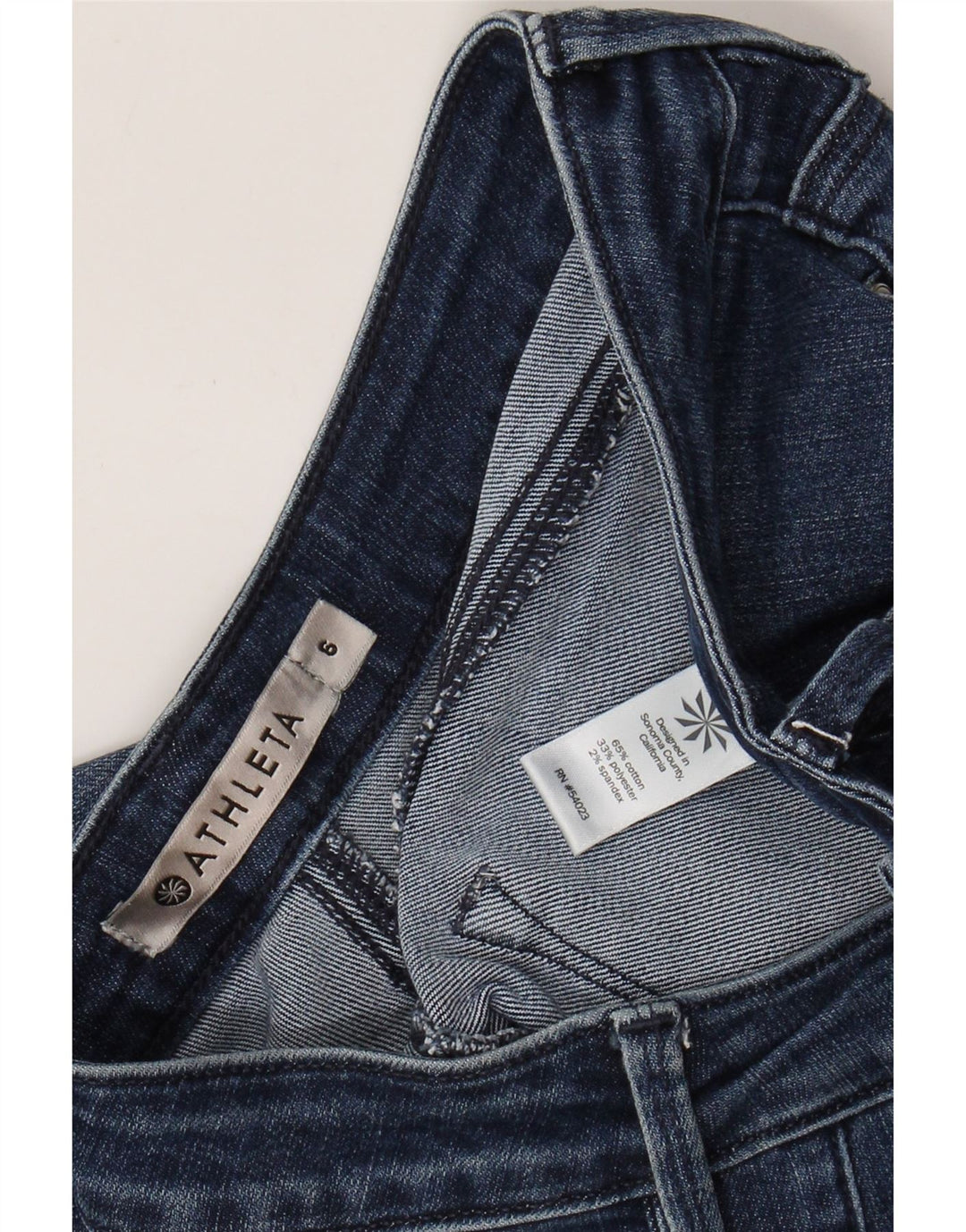 ATHLETA Γυναικείο Skinny Jeans US 6 Medium W30 L29 Blue Cotton