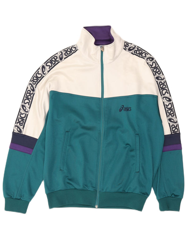 Ανδρική φόρμα Asics Graphic Full IT 48 Medium Green Colourblock