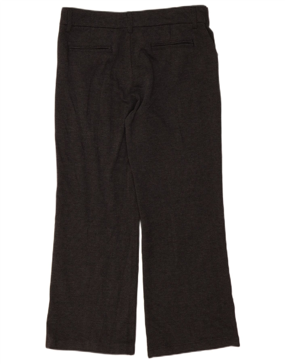 LEE Womens Riders Bootcut Cropped Παντελόνι W32 L25 Γκρι Ψαροκόκκαλο